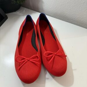 Rothy's Ballet Flats - Glamour Red - Size 10